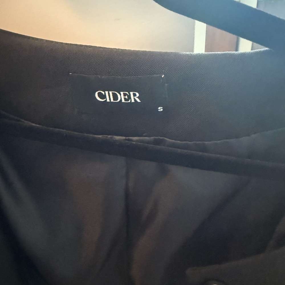 Cider Black Boatneck Blazer Top - Picture 7 of 8